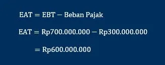 Contoh Hitung Rumus EAT