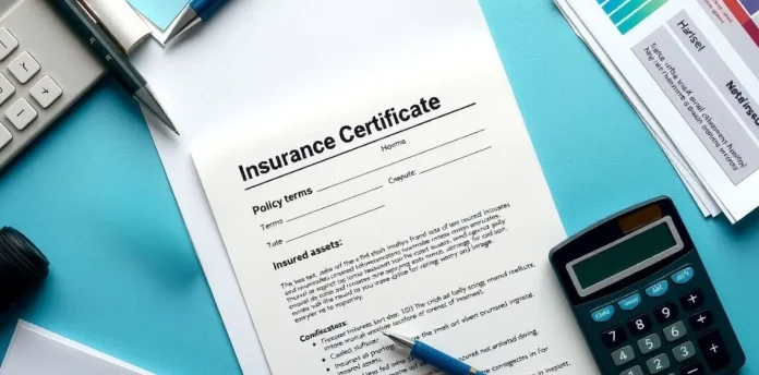 Insurance Certificate
