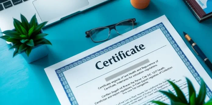Phytosanitary Certificate